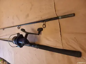 Lanseta*** 3m carbon LiveFish , mulineta 8000,  - imagine 4