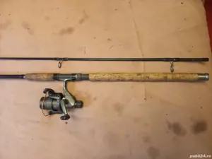 Lanseta 3m carbon Moritz Dark, mulineta DAM Quick 330 - imagine 4