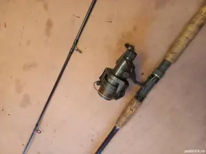 Lanseta 3m carbon Moritz Dark, mulineta DAM Quick 330 - imagine 5