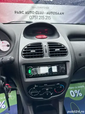 Peugeot 206 CC Cabriolet Sport Filou 1.6i 183462km,euro4 - imagine 14