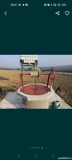 vand val fantana, grindei, sul,coarba,tambur si capac fantana-400 ron  - imagine 4
