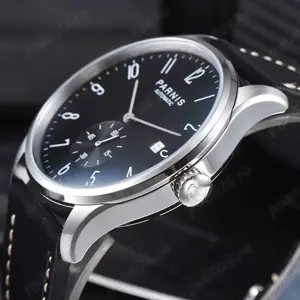 Parnis 42 mm Automatic Seagull Small Second - imagine 5