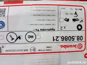 Tripla, lampa spate Magnetii Marelli Fiat 500 discuri frana Fiat - imagine 5