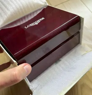 Cutie ceas Longines calitate ridicata din lemn - imagine 2