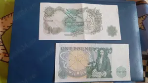 Vand 3 bancnote britanice de câte 1 lira fiecare - imagine 3