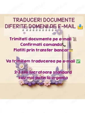 Traduceri Revizii Limba Engleza Franceza Spaniola