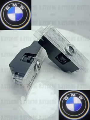 Proiectoare logo portiera BMW set 2 bucati pentru 2 usi holograma led - imagine 2
