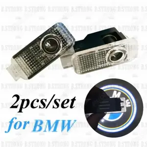 Proiectoare logo portiera BMW set 2 bucati pentru 2 usi holograma led - imagine 6