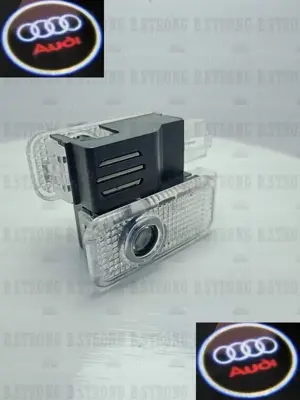 Set 2 buc proiectoare logo portiera AUDI plug&play dedicat proiectie holograma pe asfalt. - imagine 4