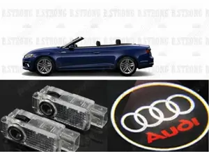 Set 2 buc proiectoare logo portiera AUDI plug&play dedicat proiectie holograma pe asfalt. - imagine 6