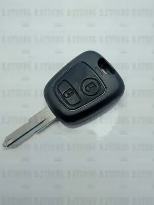 Carcasa cheie Citroen Peugeot 2 butoane cu lamela - imagine 2