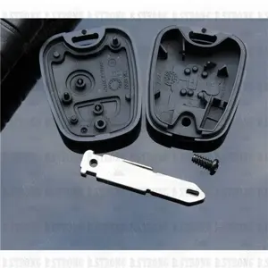 Carcasa cheie Citroen Peugeot 2 butoane cu lamela - imagine 4