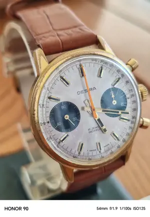 Vând ceas Desira cronograph valjoux 7733