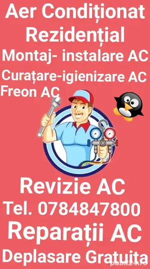 aer conditionat reparatii montaj