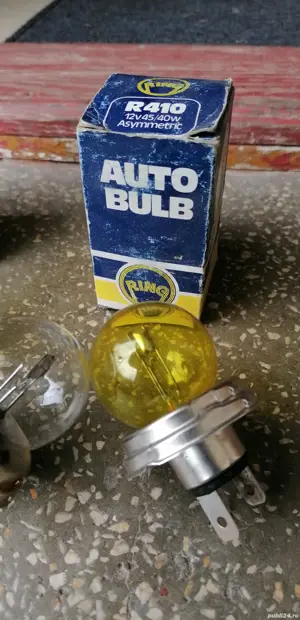 Set becuri galbene R410 12V 40W - imagine 5