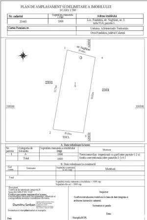Vand teren intravilan în Fundulea la 200m de Primarie , toate utilitățile  - imagine 6