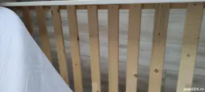 vand 2 paturi cu saltele incluse 90x200 - imagine 4