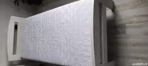 vand pat cu saltea inclusa 90x200