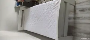 vand 2 paturi cu saltele incluse 90x200 - imagine 2