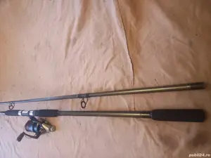 Lanseta 3,6m, carbon Gold Star mulineta Wind Blade 50R, 4 rulmenti - imagine 4