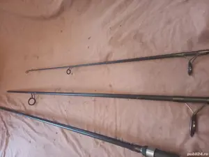 Lanseta carbon 3,6m Crapo, 3,5lbs, mulineta Baracuda GH7000, 8 rulmenti  - imagine 4