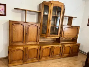 Mobilă bibliotecă din lemn  - imagine 2