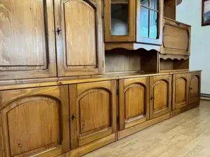Mobilă bibliotecă din lemn  - imagine 5
