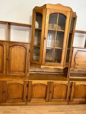 Mobilă bibliotecă din lemn  - imagine 3