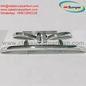 Triumph Renown saloon 1949–1954 bumper by stainless steel new - imagine 2