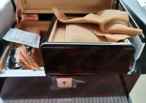 Cutie ceas Roger Dubuis lemn calitate ridicata - imagine 3