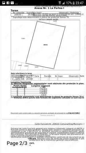 Vand teren sector 1!