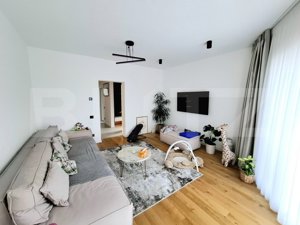 Duplex cu 4 camere, 178 mp utili, cu garaj, panoramă superbă, zona Voronet - imagine 4