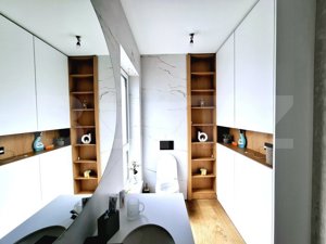 Duplex cu 4 camere, 178 mp utili, cu garaj, panoramă superbă, zona Voronet - imagine 17