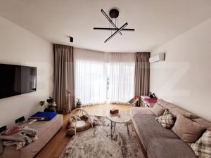 Duplex cu 4 camere, 178 mp utili, cu garaj, panoramă superbă, zona Voronet - imagine 3