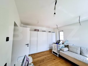 Duplex cu 4 camere, 178 mp utili, cu garaj, panoramă superbă, zona Voronet - imagine 12