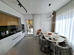 Duplex cu 4 camere, 178 mp utili, cu garaj, panoramă superbă, zona Voronet - imagine 7
