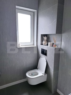 Duplex cu 4 camere, 178 mp utili, cu garaj, panoramă superbă, zona Voronet - imagine 10
