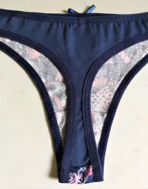 Hot! Chiloti tanga mini LOVE super sexy provocatori fete femei mar.S M(noi) - imagine 4