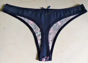 Hot! Chiloti tanga mini LOVE super sexy provocatori fete femei mar.S M(noi) - imagine 2