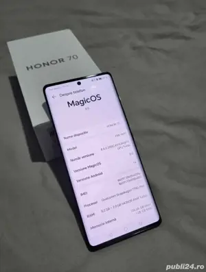 Vând Telefon Honor70, 128GB, 8GB RAM - imagine 3