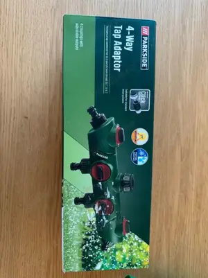 Distribuitor pe 4 căi PARKSIDE, Robinet pentru gradina