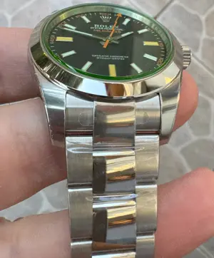 Rolex Milgauss 116400GV 904L Black VSF 3131 40 mm - imagine 2