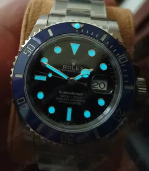 Rolex Submariner 41mm VSF 3235 904L Ceramic Safir 72 h rezerva de putere - imagine 3