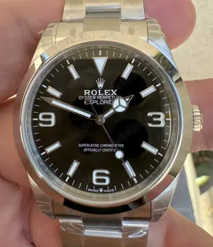 ROLEX Explorer 1 224270 40mm 904L SS SS Blk VSF VS3230 1:1 1 la 1 super-clona 72 ore reverva putere