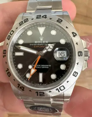 Rolex Explorer II 42 mm 216570 904 Black Clean DD 3285 72h rezerva putere