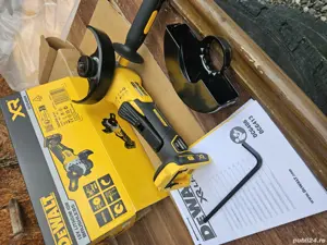 DE WALT XR DCG 406N polizor portabil fara acumulator Polidisc Flex  Este nou la cutie - imagine 5