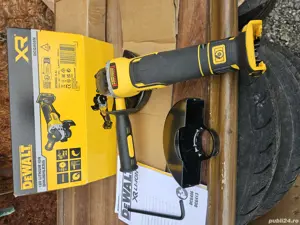 DE WALT XR DCG 406N polizor portabil fara acumulator Polidisc Flex  Este nou la cutie - imagine 3