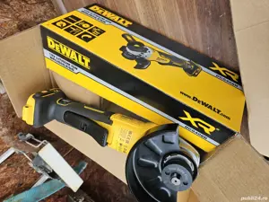 DE WALT XR DCG 406N polizor portabil fara acumulator Polidisc Flex  Este nou la cutie - imagine 2