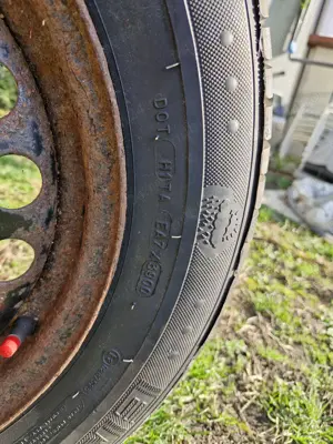 Janta cu anvelopa tabla -  MICHELIN 195 65 R15 - Opel Zafira/Astra etc. - imagine 6