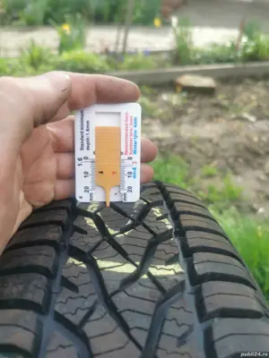 Vand 2 anvelope all seazon ca noi, impecabile, Barum  165/65/R15 dot 2025 - imagine 3